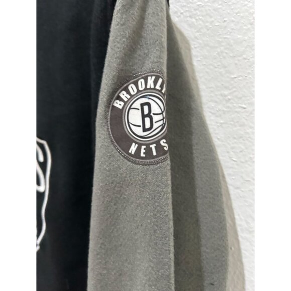 NWT Wear by Erin Andrews Size L Flannel Shacket Brooklyn Nets - Picture 4 of 4
